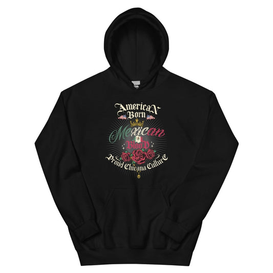 ¡Fuerza México! American Born Hoodie - Max & Co Tees