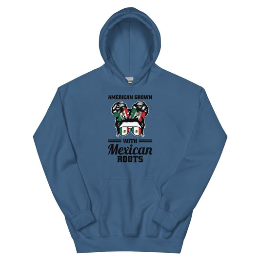 ¡Fuerza México! American Grown Hoodie - Max & Co Tees