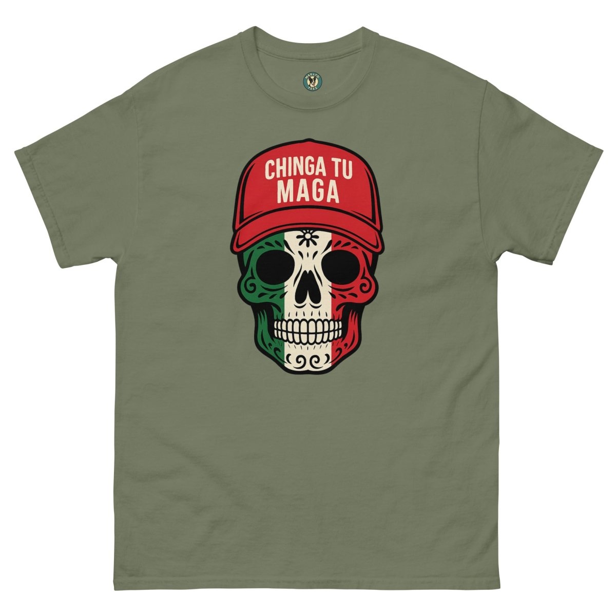 ¡Fuerza México! Candy Skull Tee - Max & Co Tees