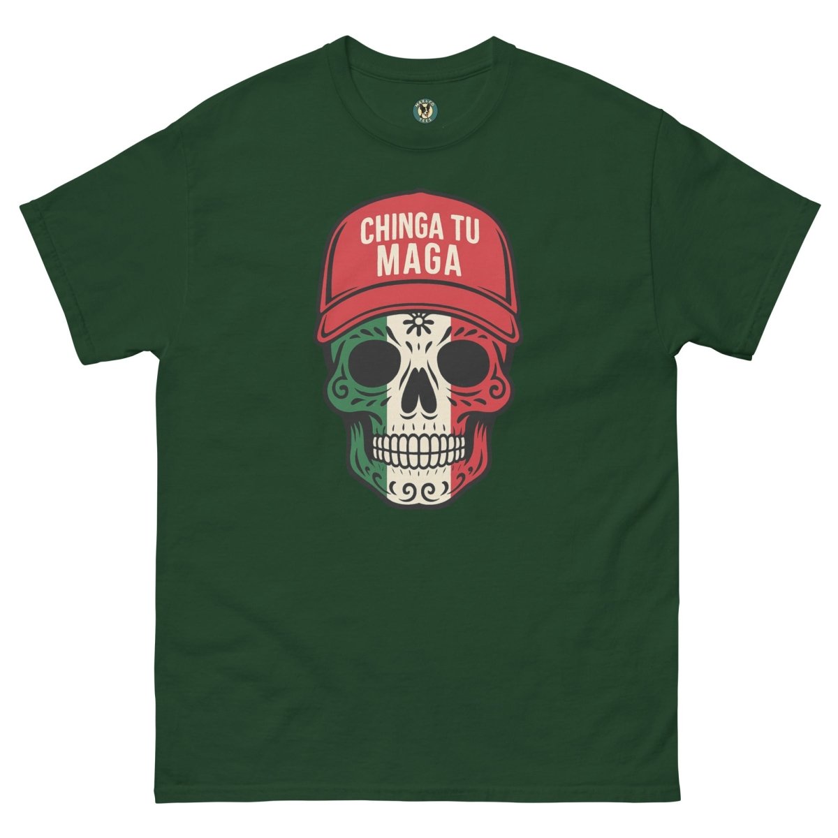 ¡Fuerza México! Candy Skull Tee - Max & Co Tees