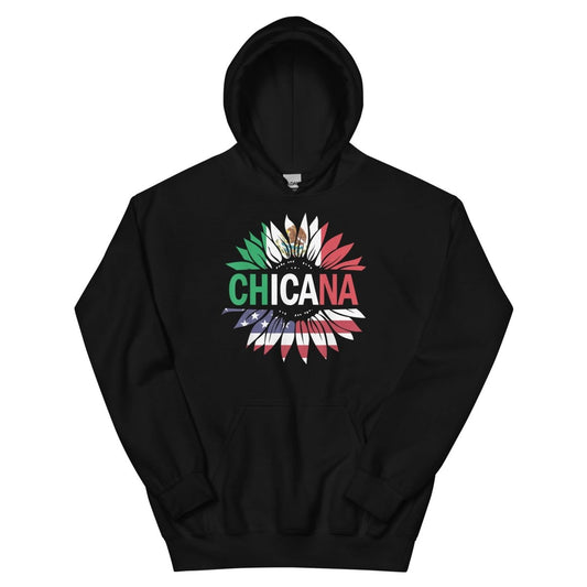 ¡Fuerza México! Chicana Hoodie - Max & Co Tees