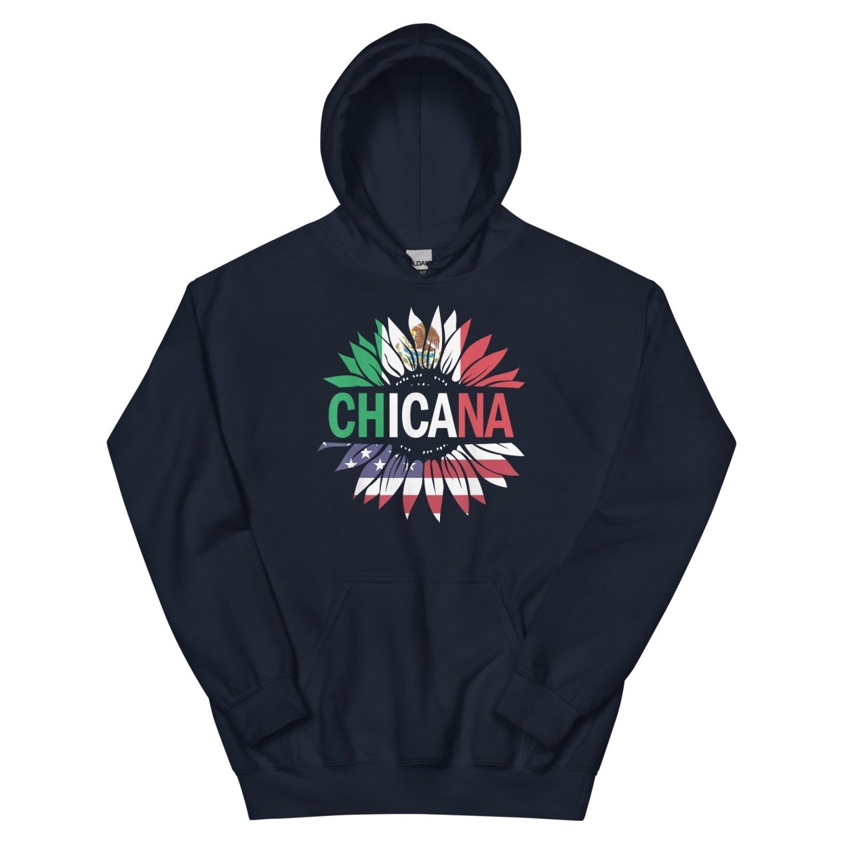 ¡Fuerza México! Chicana Hoodie - Max & Co Tees