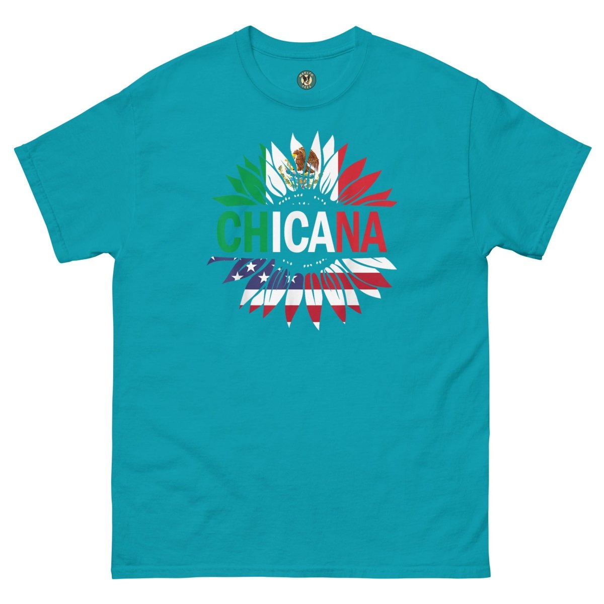 ¡Fuerza México! Chicana Tee - Max & Co Tees