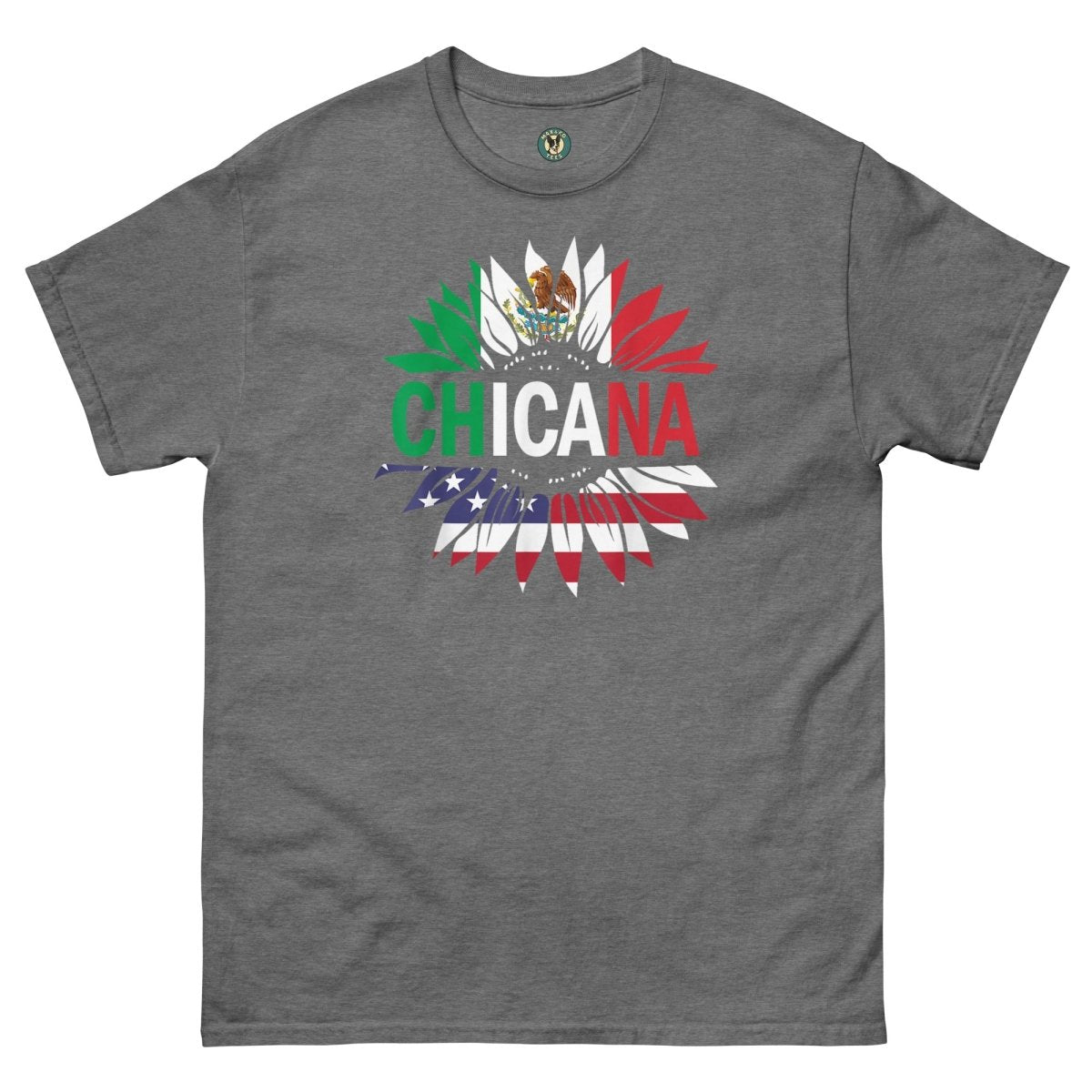 ¡Fuerza México! Chicana Tee - Max & Co Tees