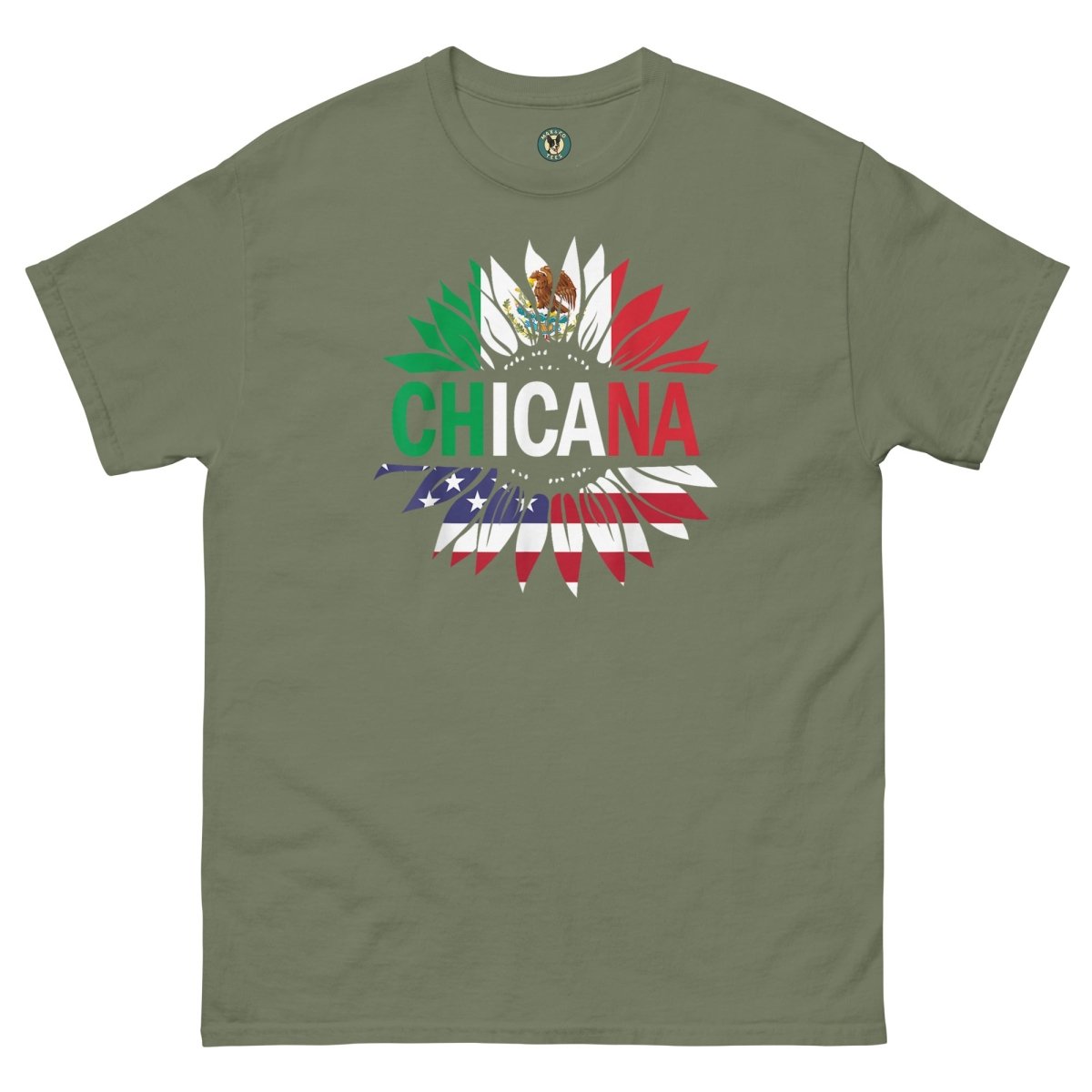 ¡Fuerza México! Chicana Tee - Max & Co Tees