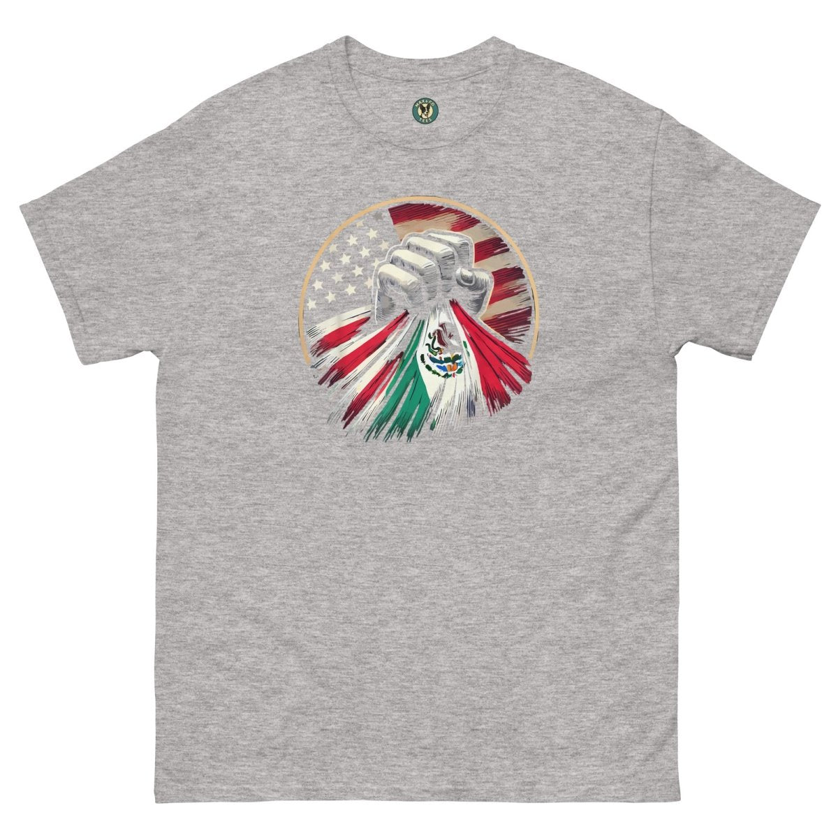 ¡Fuerza México! Fist Round Tee - Max & Co Tees