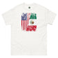 ¡Fuerza México! Flag Half Tee - Max & Co Tees