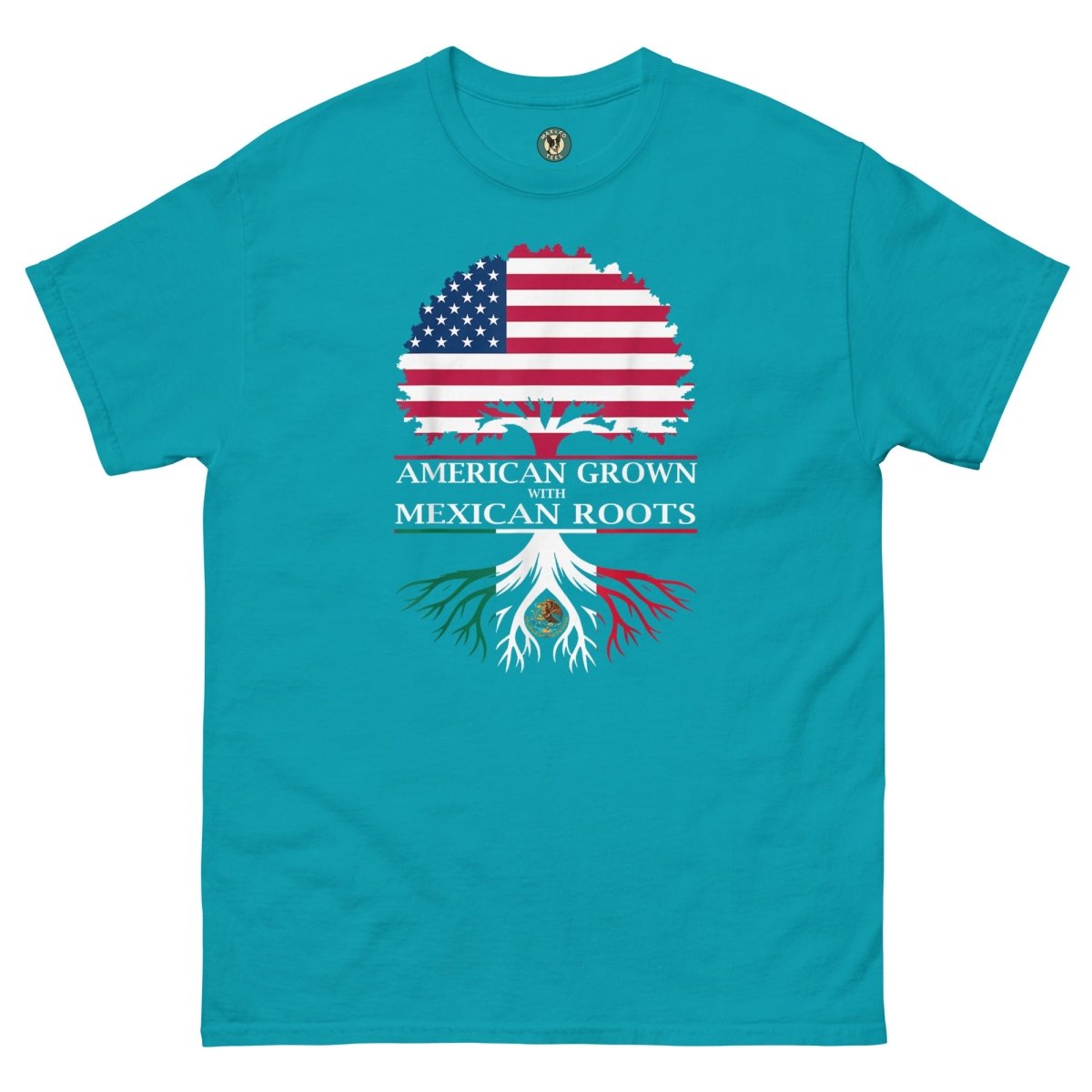 ¡Fuerza México! Flags Roots Tee - Max & Co Tees