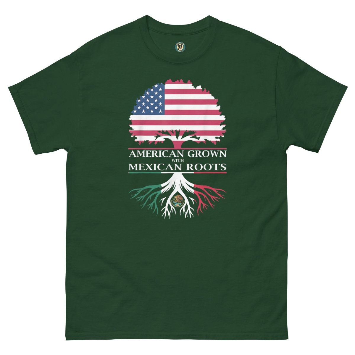 ¡Fuerza México! Flags Roots Tee - Max & Co Tees