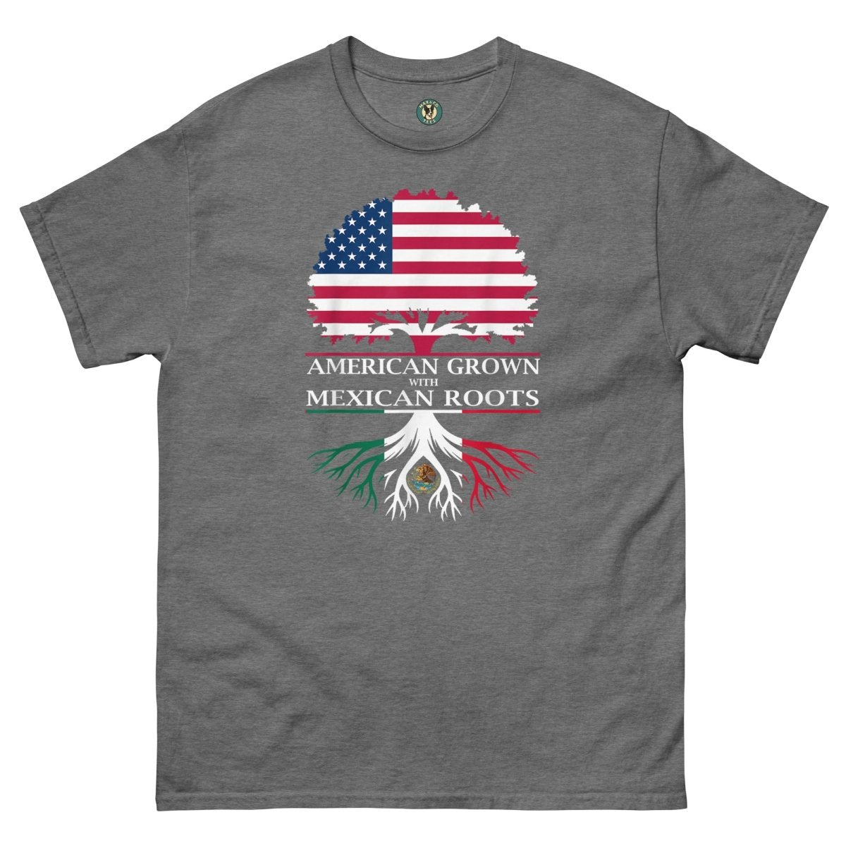 ¡Fuerza México! Flags Roots Tee - Max & Co Tees