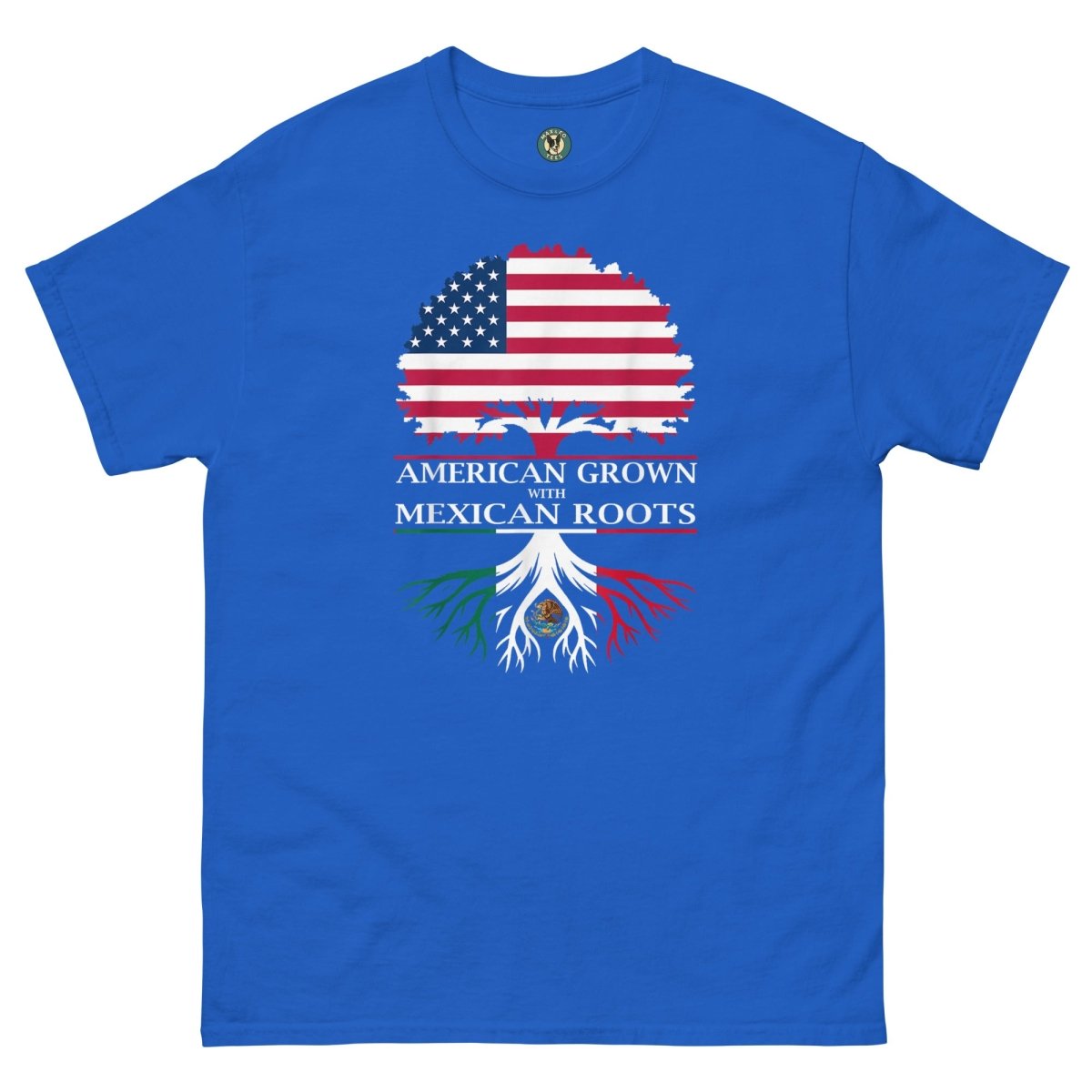 ¡Fuerza México! Flags Roots Tee - Max & Co Tees