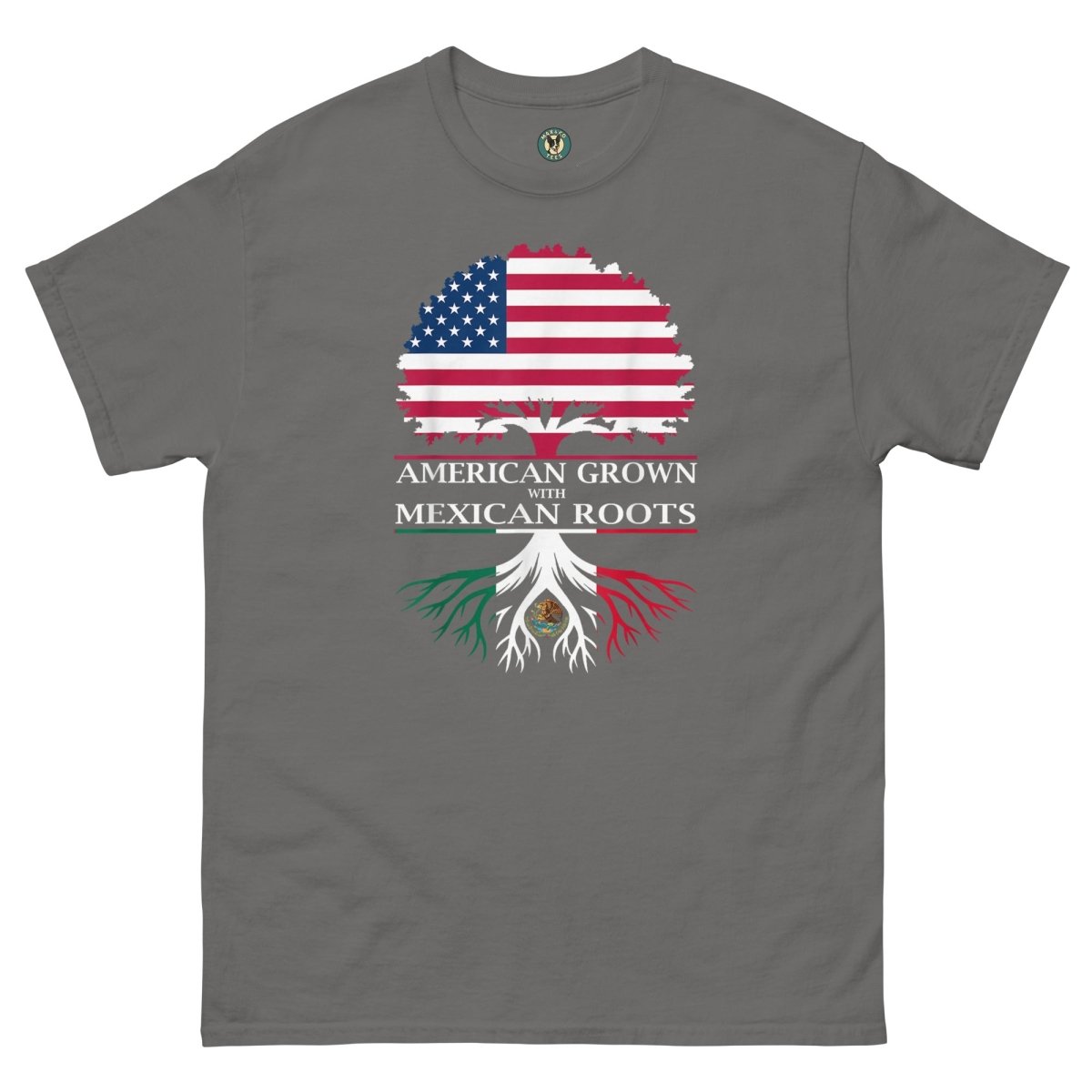 ¡Fuerza México! Flags Roots Tee - Max & Co Tees