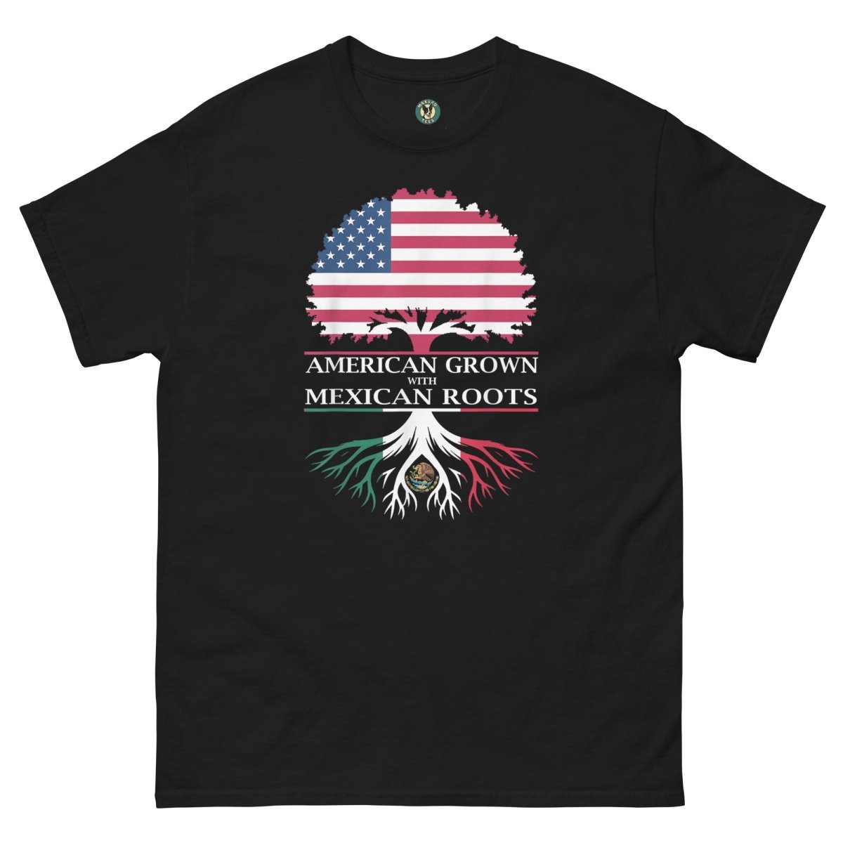 ¡Fuerza México! Flags Roots Tee - Max & Co Tees