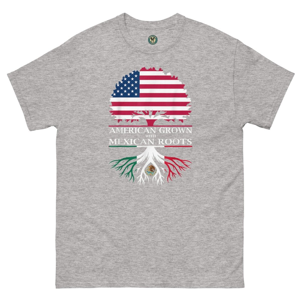 ¡Fuerza México! Flags Roots Tee - Max & Co Tees
