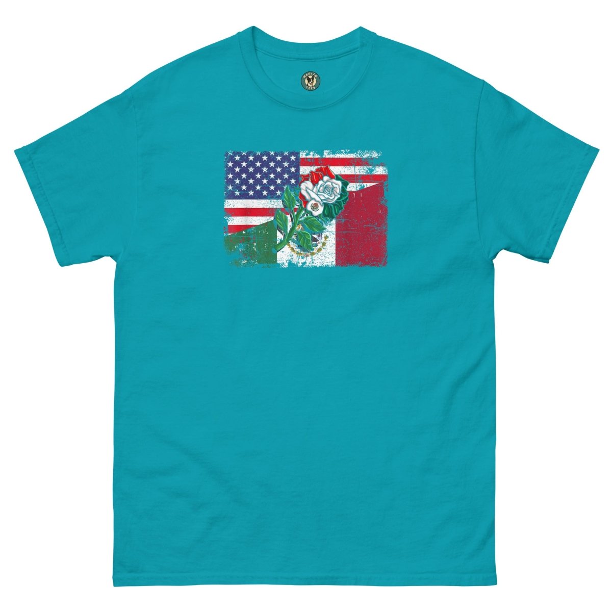 ¡Fuerza México! Flower Tee - Max & Co Tees
