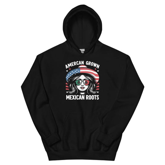 ¡Fuerza México! Glasses Grown Hoodie - Max & Co Tees