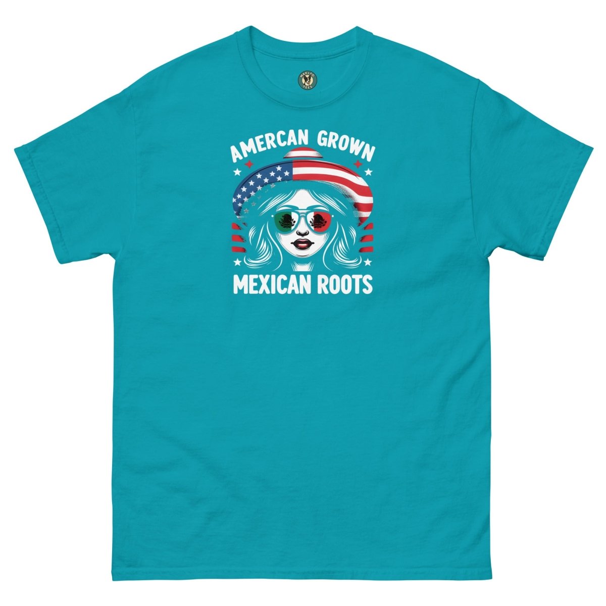 ¡Fuerza México! Glasses Grown Tee - Max & Co Tees