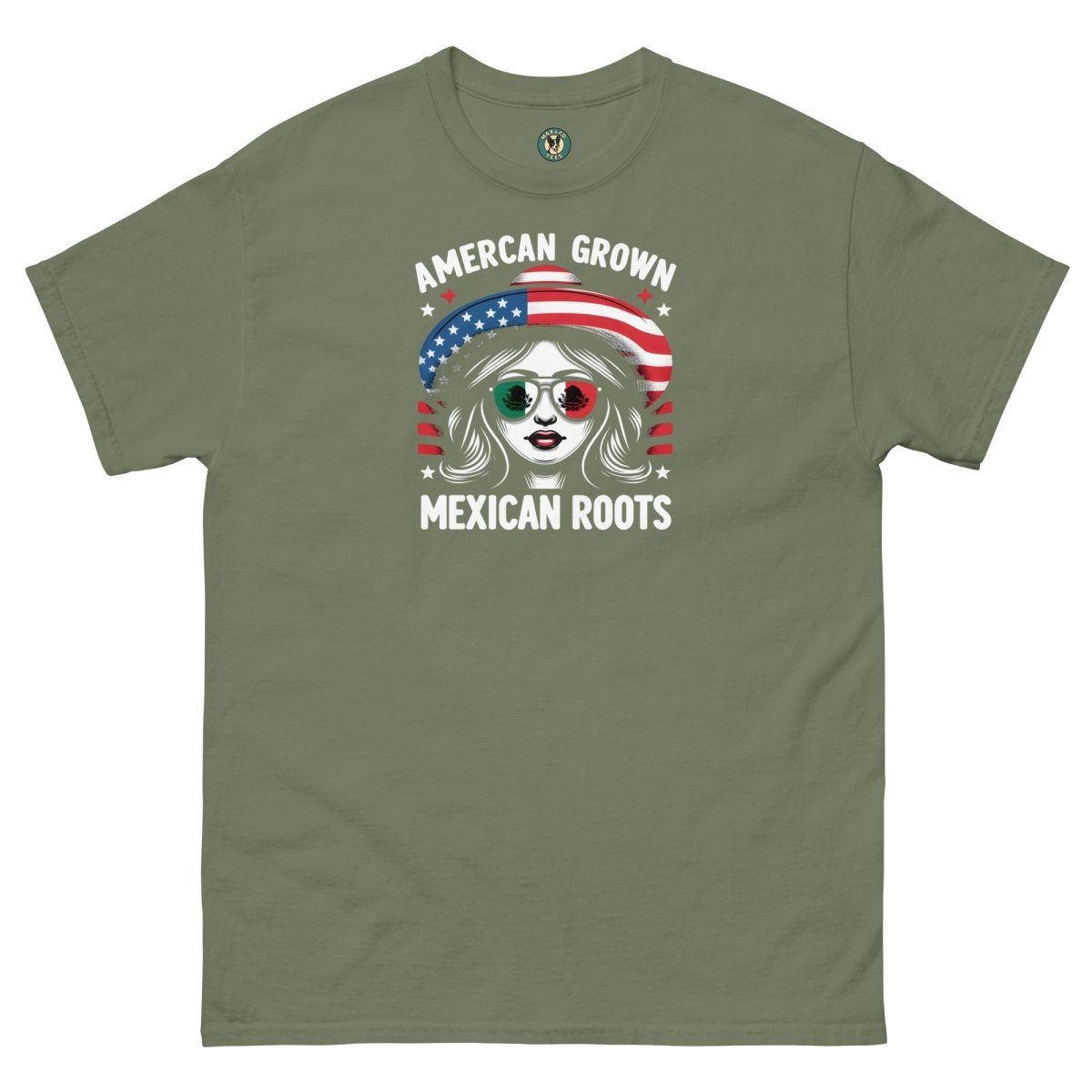 ¡Fuerza México! Glasses Grown Tee - Max & Co Tees