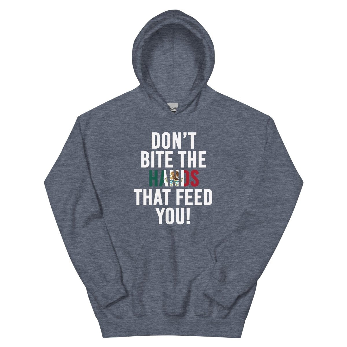 ¡Fuerza México! Hand Feeds Hoodie - Max & Co Tees