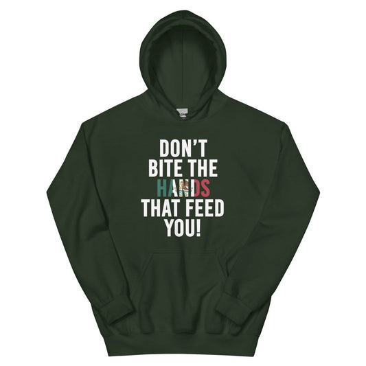 ¡Fuerza México! Hand Feeds Hoodie - Max & Co Tees