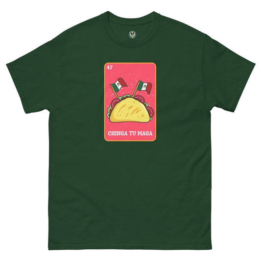 ¡Fuerza México! Loteria Taco Tee - Max & Co Tees
