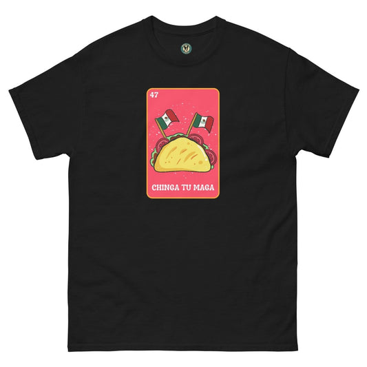 ¡Fuerza México! Loteria Taco Tee - Max & Co Tees
