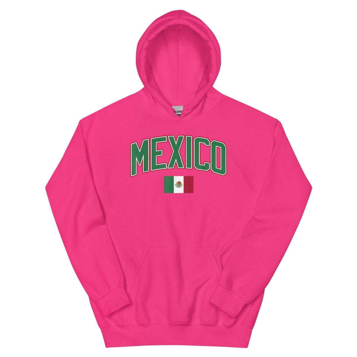 ¡Fuerza México! Mexico Flag Hoodie - Max & Co Tees