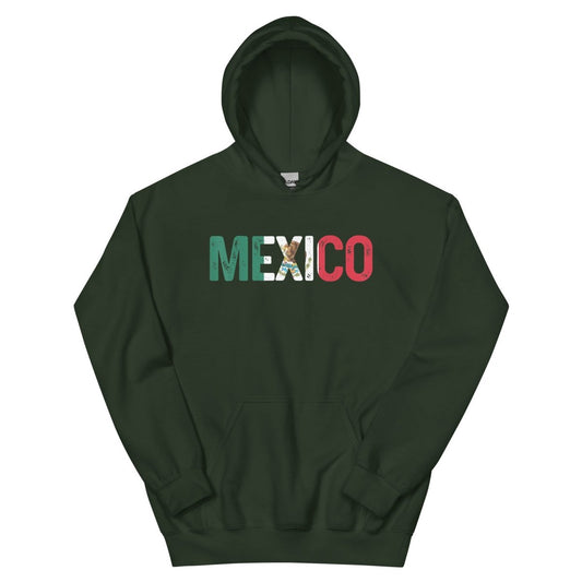 ¡Fuerza México! Mexico Flag Hoodie - Max & Co Tees