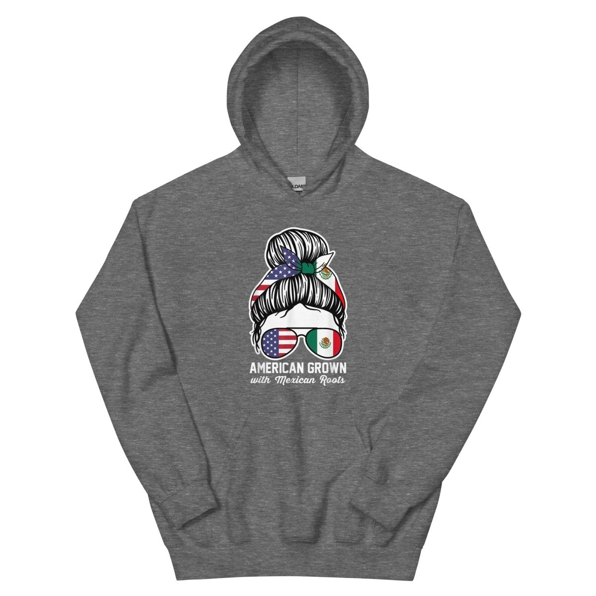 ¡Fuerza México! Rooted Glasses Hoodie - Max & Co Tees