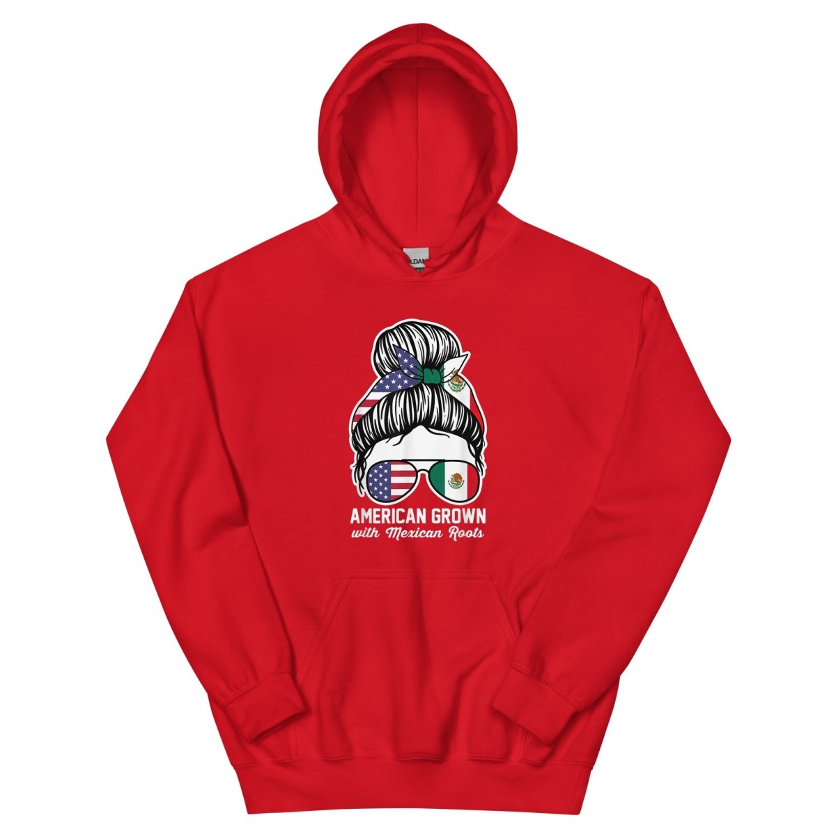 ¡Fuerza México! Rooted Glasses Hoodie - Max & Co Tees