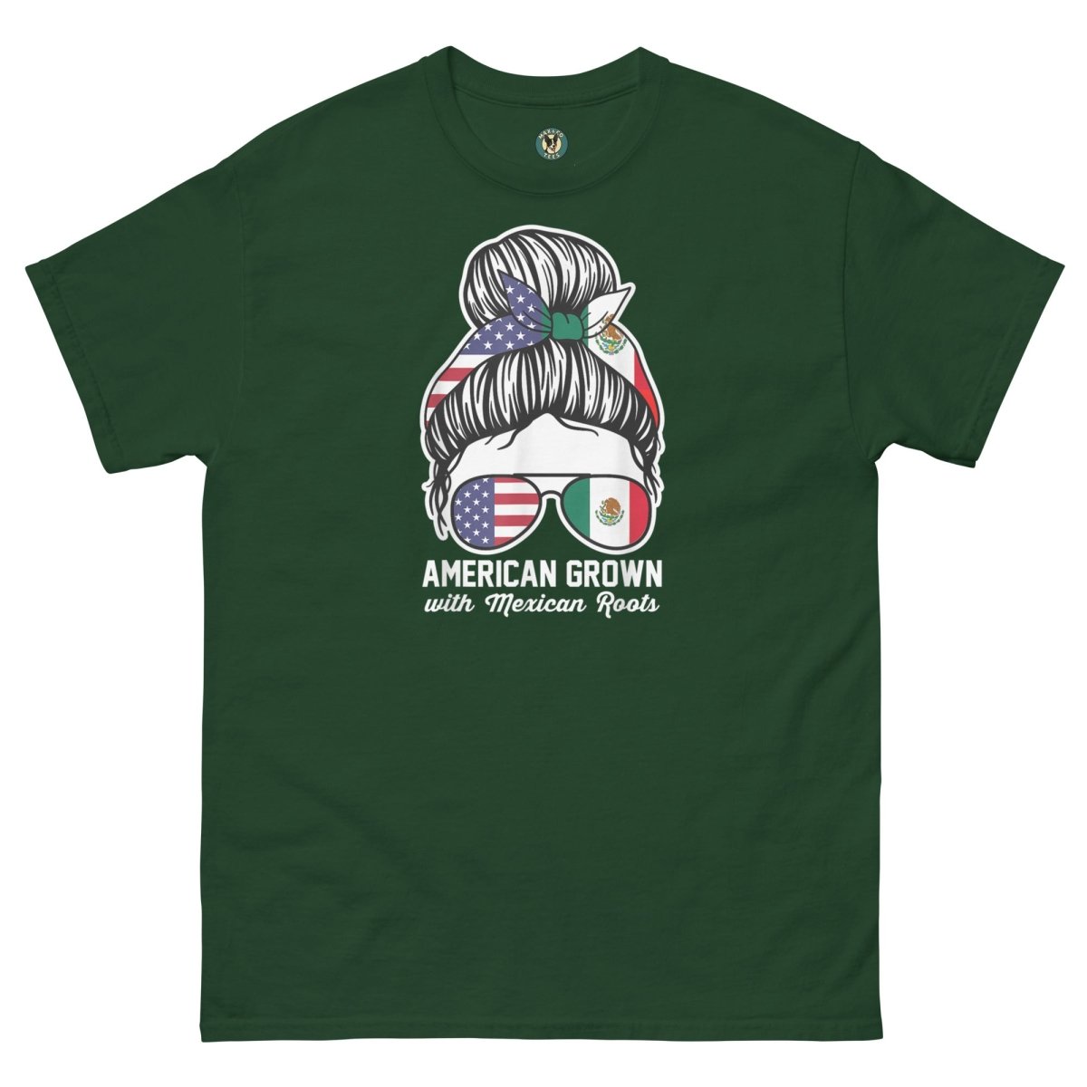 ¡Fuerza México! Rooted Glasses tee - Max & Co Tees