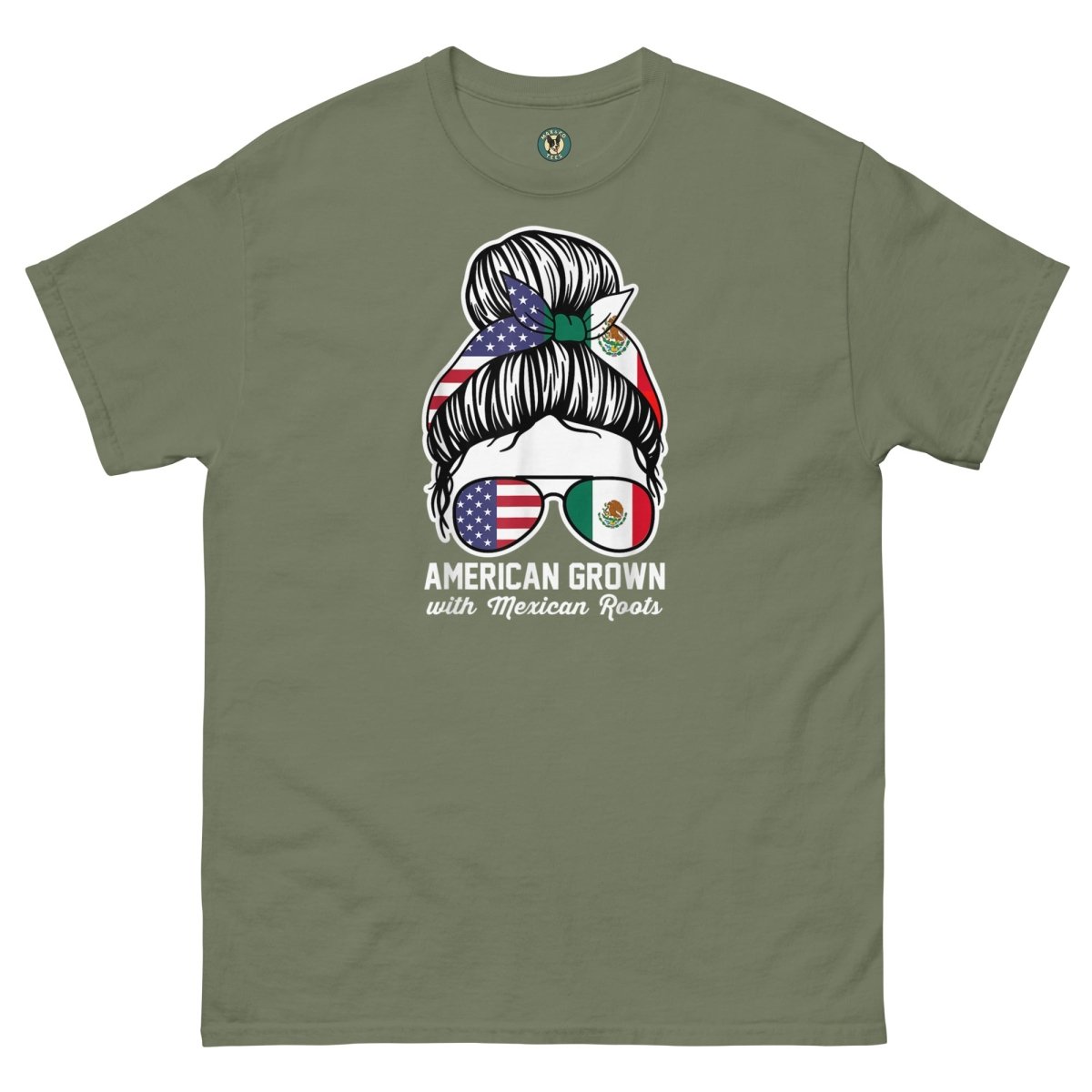 ¡Fuerza México! Rooted Glasses tee - Max & Co Tees