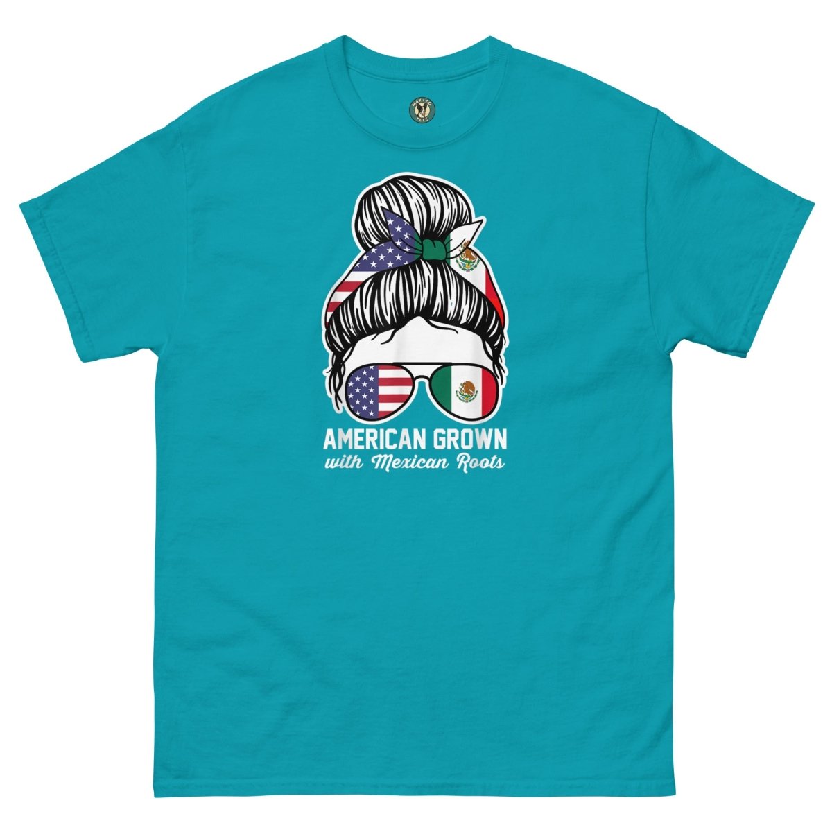 ¡Fuerza México! Rooted Glasses tee - Max & Co Tees