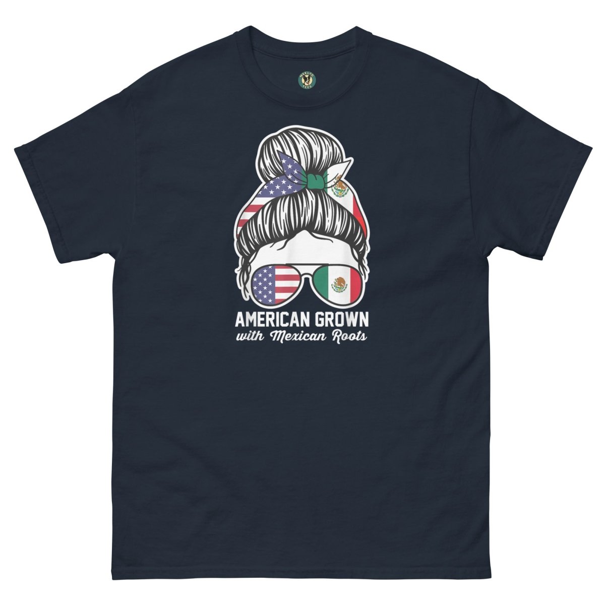 ¡Fuerza México! Rooted Glasses tee - Max & Co Tees