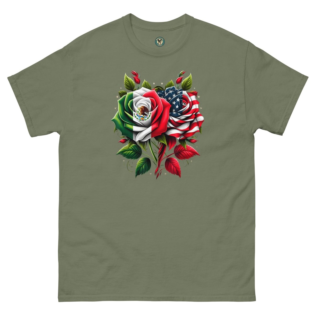 ¡Fuerza México! Rose Flag tee - Max & Co Tees