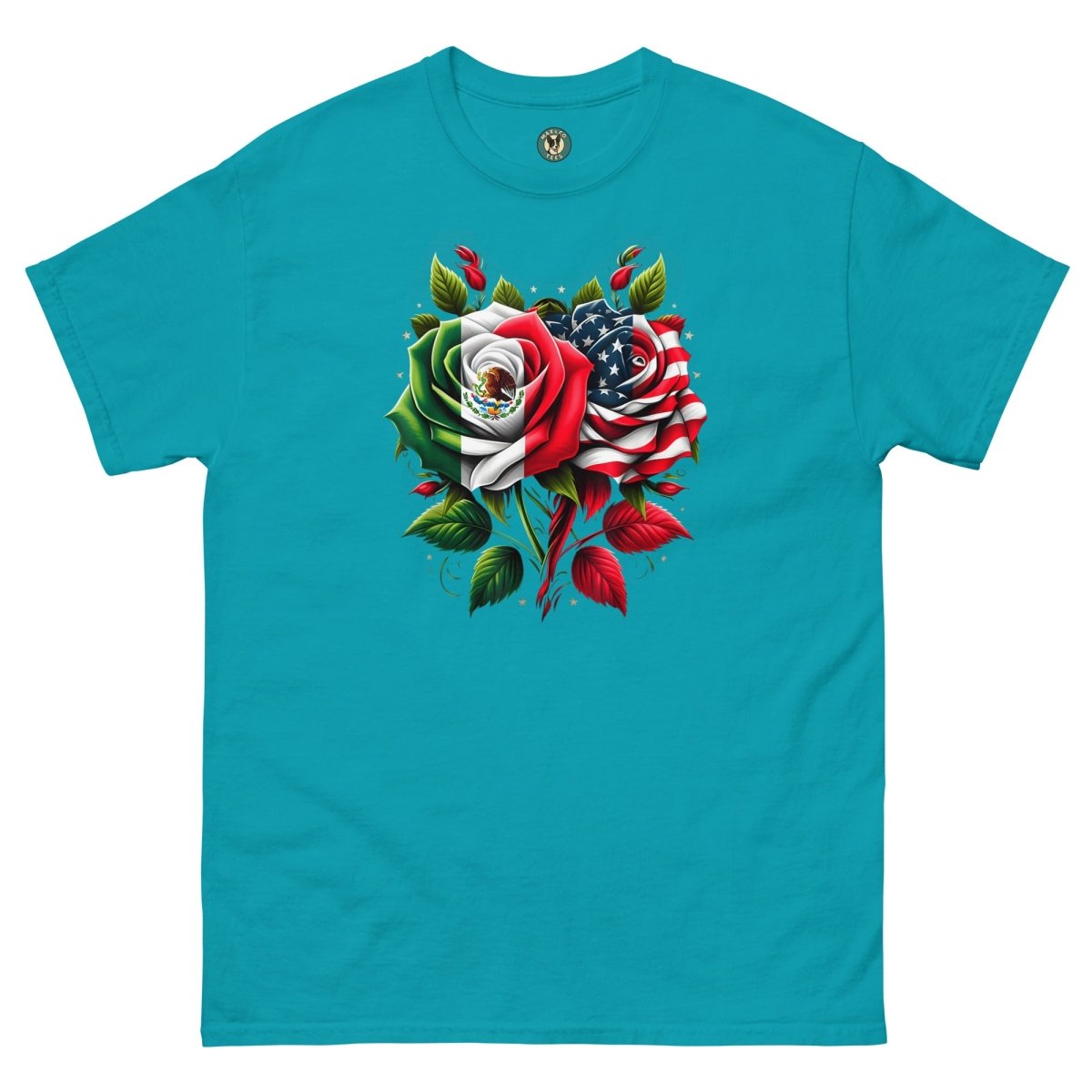 ¡Fuerza México! Rose Flag tee - Max & Co Tees