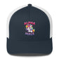 Funny X Alpha Male Embroidered Trucker Cap - Max & Co Tees