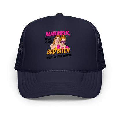Funny X Bad Bitch Trucker Cap - Max & Co Tees