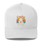 Funny X Crochet Embroidered Trucker Cap - Max & Co Tees