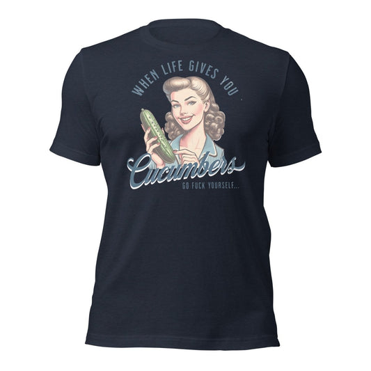 Funny X Cucumbers Tee - Max & Co Tees
