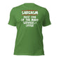 Funny X Sarcasm Service Tee - Max & Co Tees