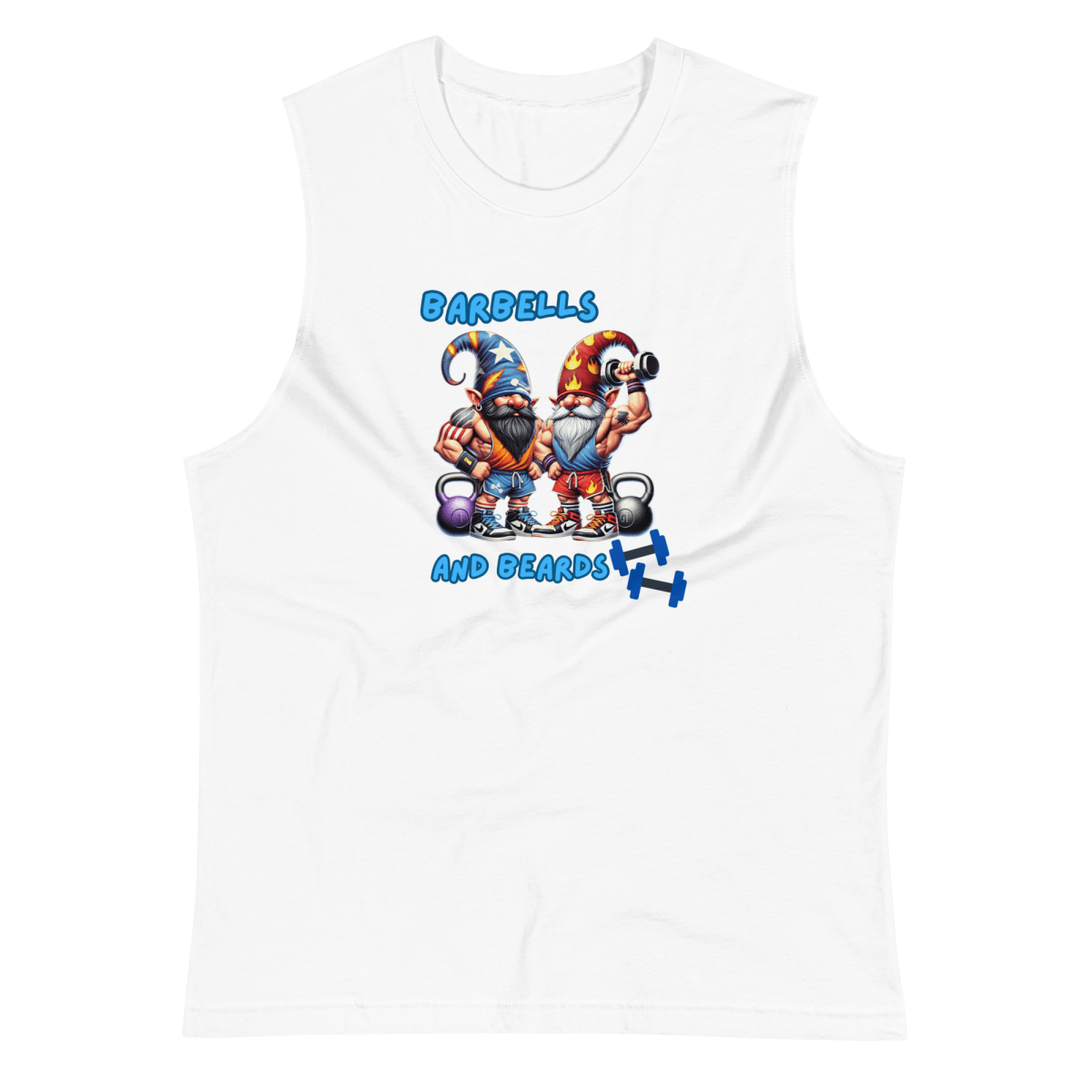 Gnome Beards Muscle Shirt - Max & Co Tees
