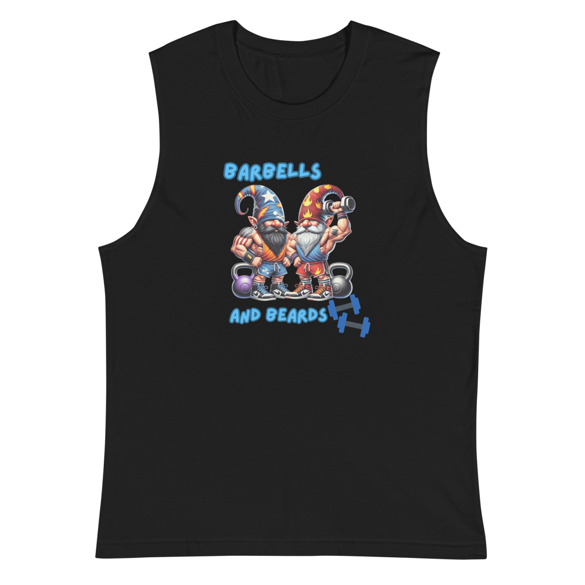 Gnome Beards Muscle Shirt - Max & Co Tees