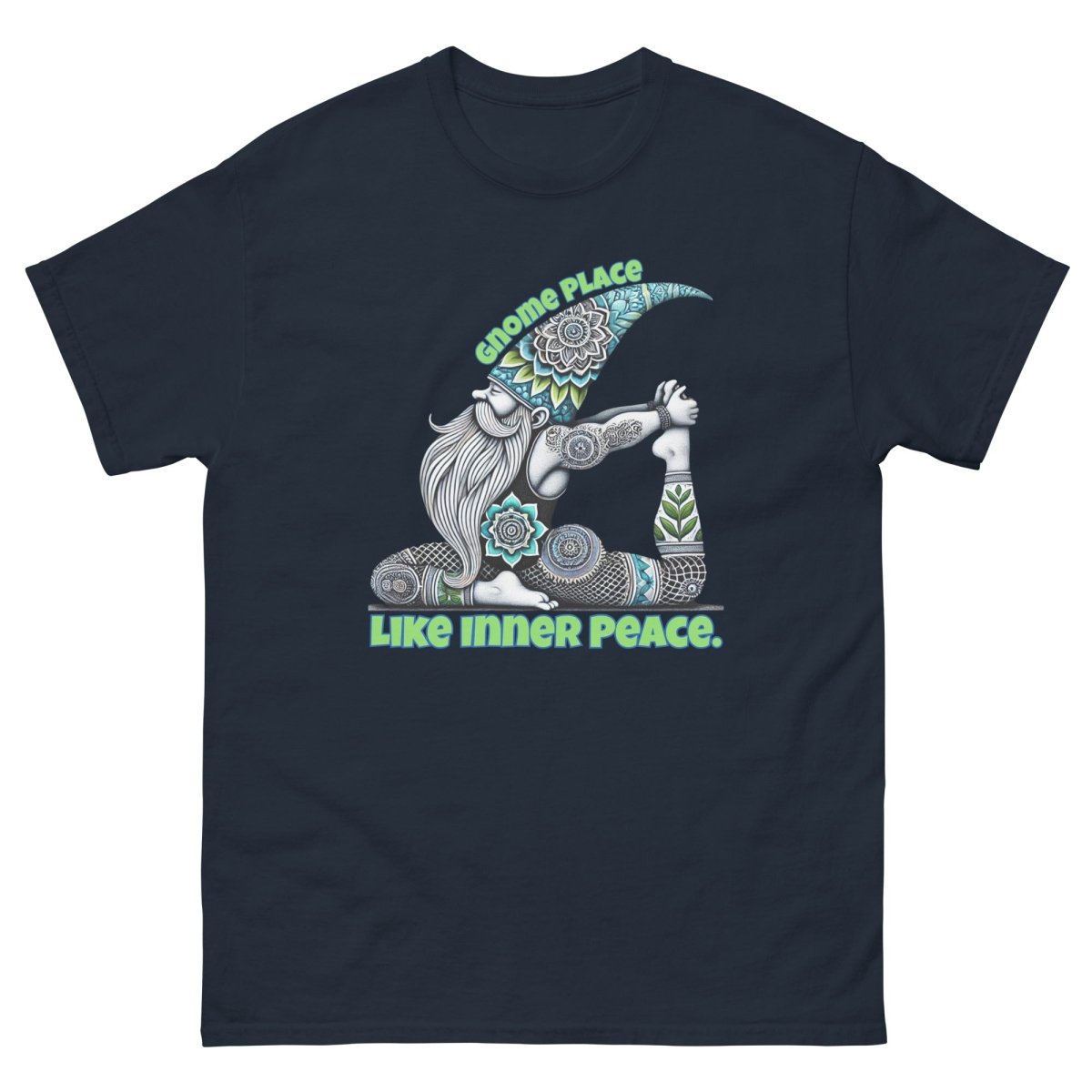Gnome Inner Peace Tee - Max & Co Tees