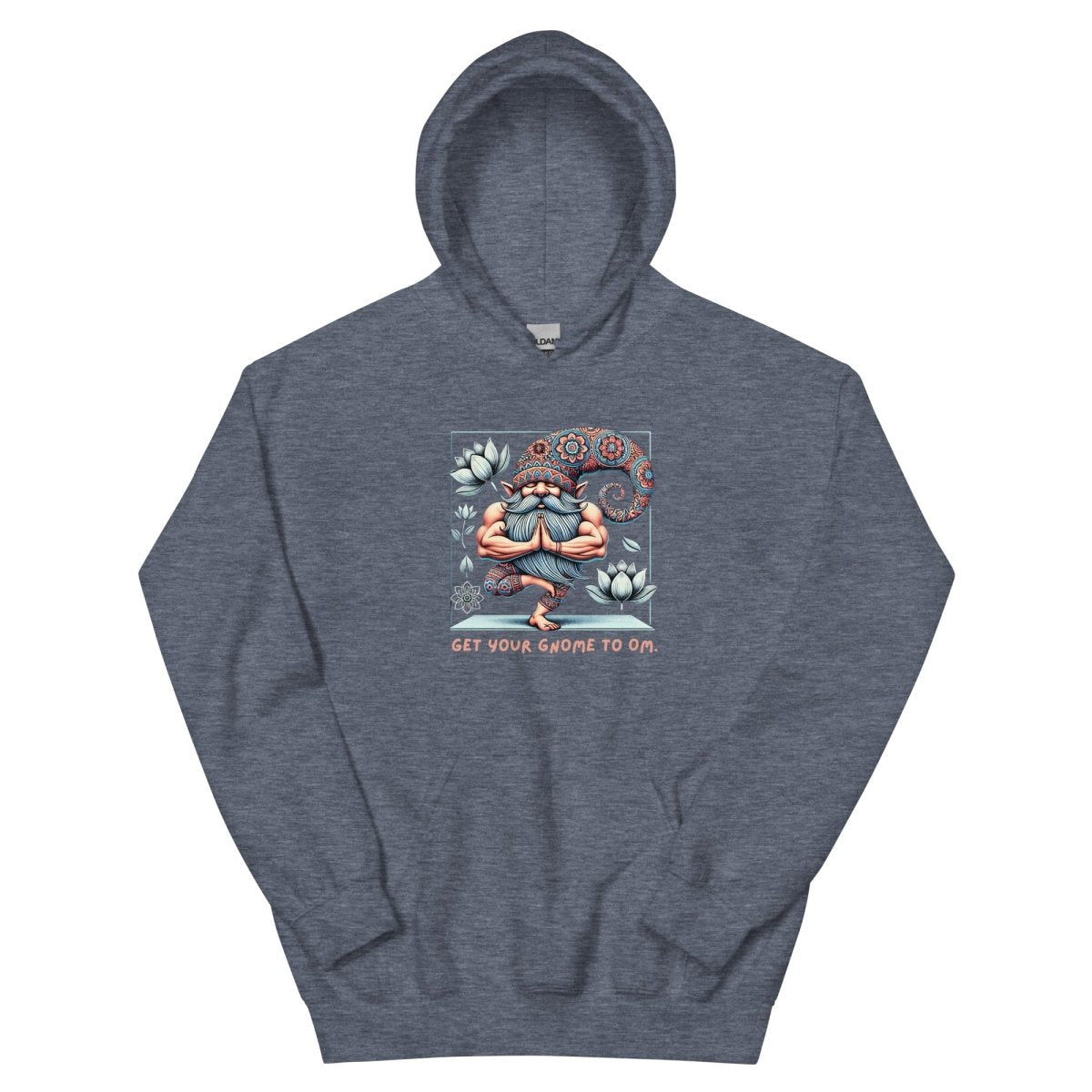 Gnome to Om Hoodie - Max & Co Tees