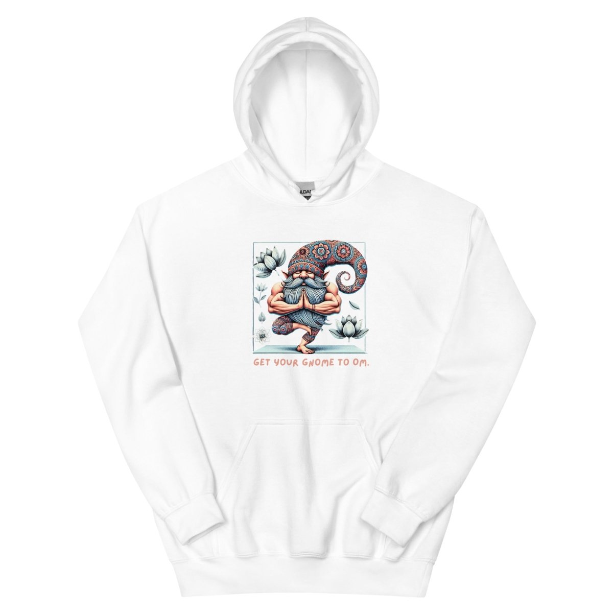 Gnome to Om Hoodie - Max & Co Tees