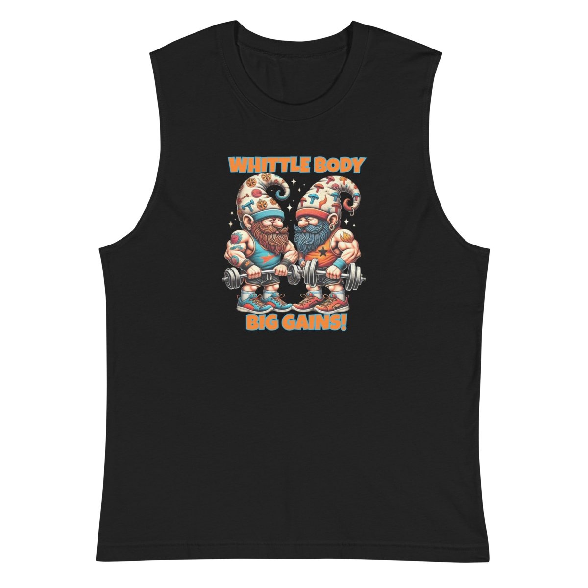 Gnome Whittle Body Muscle Shirt - Max & Co Tees