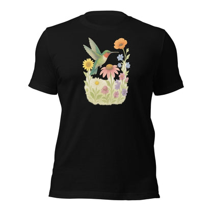 Hummingbird Flowers Tee - Max & Co Tees