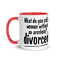 Humor Divorced Inner Color Mug - Max & Co Tees
