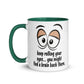 Humor Eye Roll Inner Color Mug - Max & Co Tees